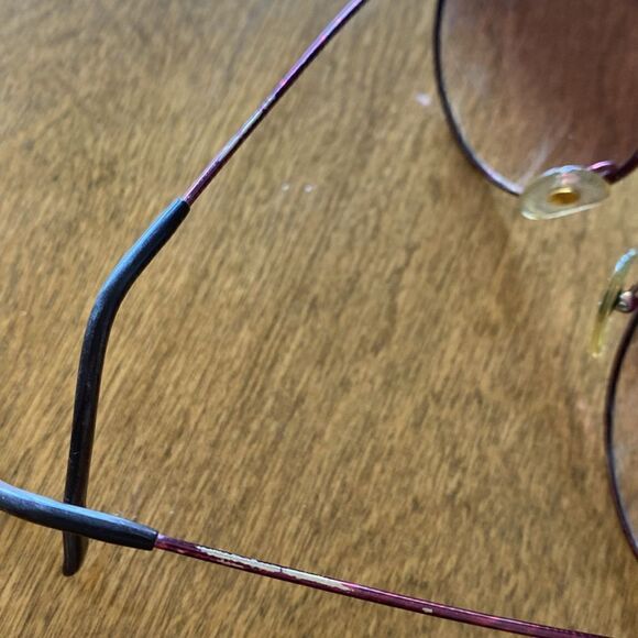 CARRERA 5464 81 Red Stripe Frame Red Lens Round Aviator Sunglasses 55-17-140